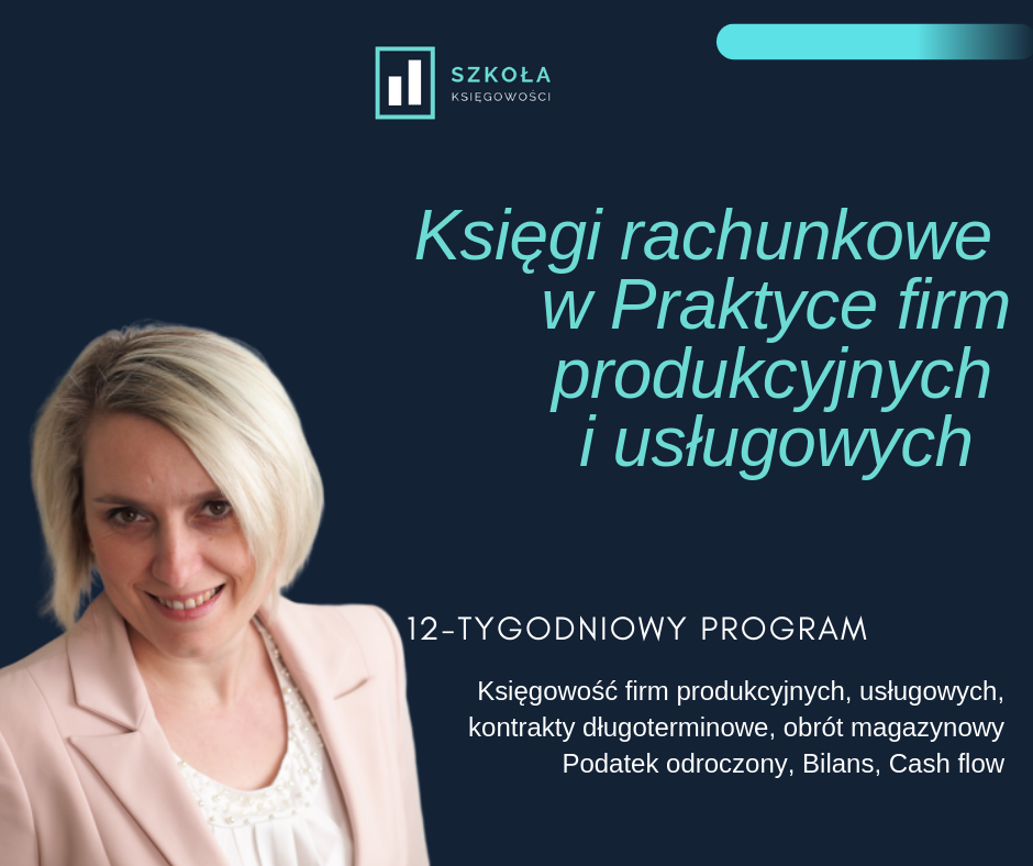 Księgi Rachunkowe Firm Produkcyjnych i Usługowych w Praktyce - XI edycja